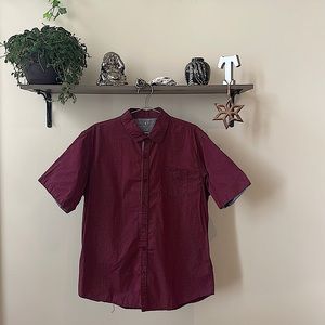 London Fog Short Sleeve Button Down